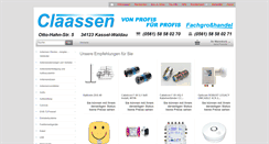 Desktop Screenshot of claassen.biz